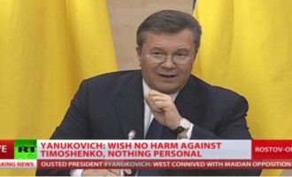 Γιανουκόβιτς: “Φασίστες και γκάνγκστερ κατέλαβαν την εξουσία στο Κίεβο”