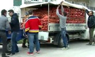 Προσφορά 4 τόνων πατάτας από τους κυνηγούς του Έβρου στα συσσίτια της Αλεξανδρούπολης