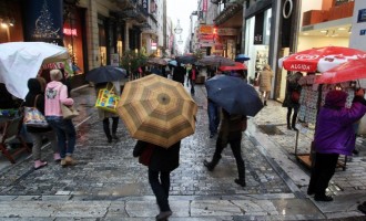 Καιρός: Που θα χιονίσει, που θα βρέξει τη Δευτέρα – Πρόγνωση για όλη την Ελλάδα