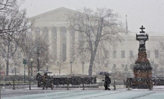 Ο χιονιάς απειλεί την Ουάσινγκτον