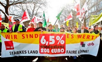 Γερμανία: Οι δημόσιοι υπάλληλοι απεργούν και  ζητούν αύξηση μισό ελληνικό μηνιάτικο