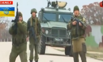 Ρώσοι στρατιώτες άνοιξαν πυρ σε Ουκρανούς στρατιώτες (βίντεο)