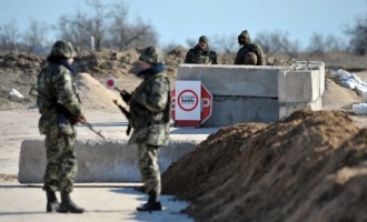 Η Ουκρανία έκλεισε τα σύνορα με την Κριμαία