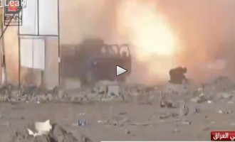 Δείτε την στιγμή της έκρηξης από επίθεση αυτοκτονίας (βίντεο)