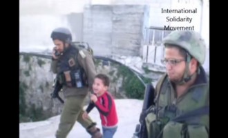 ΒΙΝΤΕΟ ΣΟΚ: Ισραηλινοί στρατιώτες συνέλαβαν 6χρονο Παλαιστίνιο για… τρομοκράτη!