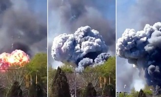 Οι Ρώσοι κατέρριψαν ελικόπτερο στο Κραματόρσκ (βίντεο)