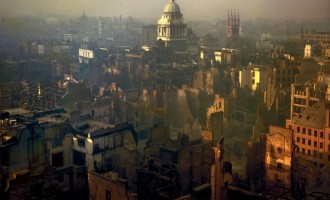 Σπάνια Φωτογραφία: Το Λονδίνο ερείπια…