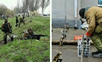 ΕΚΤΑΚΤΟ: Οι Ρώσοι σκοτώνουν Ουκρανούς ναζί στο Σλοβιάντσκ