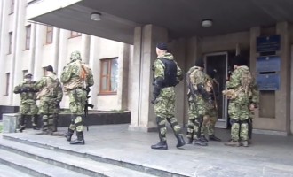 Ρώσοι στρατιώτες χωρίς διακριτικά στο Σλοβιάντσκ; (βίντεο)