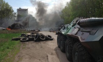 Γενική επίθεση της Ουκρανίας στο Σλοβιάντσκ – Τα τανκς μπαίνουν στην πόλη