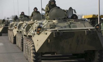 Ουκρανικά στρατεύματα κινούνται εναντίον του Σλοβιάντσκ