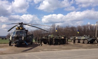 Οι Ουκρανικές δυνάμεις στα 40 χλμ από το Σλοβιάντσκ