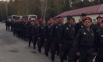 Ο στρατός της Ουκρανίας πάει στο μέτωπο (φωτογραφίες)