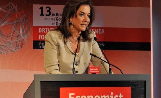 Ομιλία της Ντόρας Μπακογιάννη στο συνέδριο του Economist