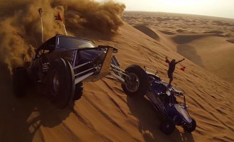 Extreme sports στην έρημο για πλούσιους Άραβες (βίντεο)