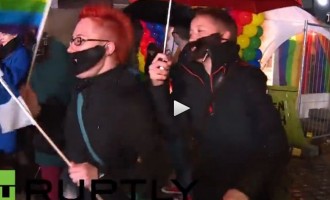 Eurovision: Τρελές σκηνές από το πάρτι στους δρόμους της Κοπεγχάγης (βίντεο)
