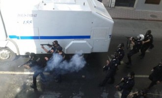 Πάνω από 130 συλλήψεις σε επεισόδια στην Κωνσταντινούπολη
