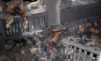 Προσοχή σκληρές εικόνες: Απανθρακωμένοι στο κτίριο που πυρπόλησαν οι Ουκρανοί