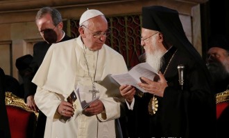 Σε καλό κλίμα η συνάντηση Πατριάρχη και Πάπα στα Ιεροσόλυμα