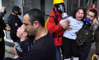 Φωτορεπορτάζ από το ξέσπασμα βίας της αστυνομίας στην Τουρκία