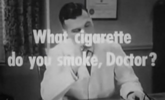 Απίστευτη διαφήμιση: Όταν οι γιατροί συνιστούσαν το… κάπνισμα (βίντεο)