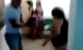 Απίστευτο βίντεο: 22χρονη γεννά στην ρεσεψιόν του μαιευτηρίου στην Βραζιλία