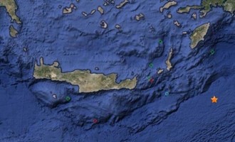 Σεισμός 5,1 Ρίχτερ ανατολικά της Κρήτης
