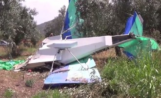 Σοβαρές παραλείψεις του χειριστή του αεροπλάνου που έπεσε στη Σπάρτη