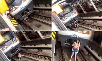 Έγκυος γυναίκα λιποθυμά και πέφτει στις ράγες του μετρό