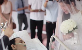 Συγκλονιστικό βίντεο: Η Leizl παντρεύεται τον 30χρονο Rowden λίγο πριν πεθάνει
