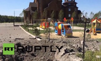Οι Ουκρανοί βομβάρδισαν παιδική χαρά στην… Γάζα του Ντονέτσκ (βίντεο)
