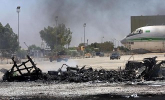 Σφοδρές μάχες στο αεροδρόμιο της Τρίπολης