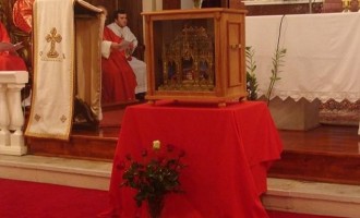 Τα λείψανα του Αγίου Βαλεντίνου επιστρέφουν στη Μυτιλήνη μετά από 24 χρόνια