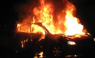 Αυτοκίνητο τυλίχτηκε στις φλόγες στην Π. Ράλλη – νεκρός ο οδηγός