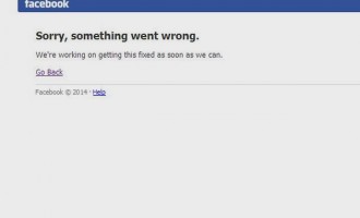 Εκτός λειτουργίας το Facebook – “Ζητάμε συγγνώμη”