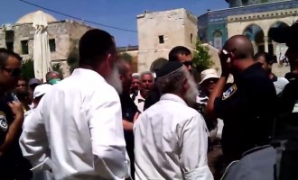 Άναψαν τα αίματα στον λόφο της Σιών στα Ιεροσόλυμα (βίντεο)