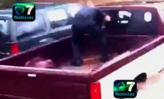 Αστυνομικός σώζει 4χρονο που παρασύρεται από την πλημμύρα (βίντεο)