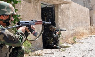 Κυνηγά τρομοκράτες ο στρατός της Συρίας