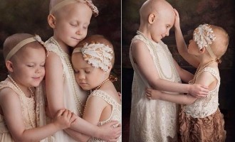 Συγκινητικές φωτογραφίες: Τα τρία κοριτσάκια που νίκησαν τον καρκίνο