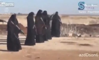 Με μπούρκα και καλάσνικοφ οι γυναίκες φονιάδες του ISIS (βίντεο)