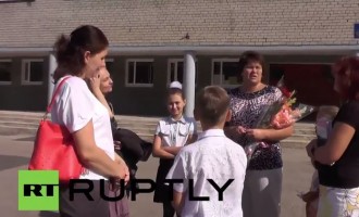 Τα σχολεία δεν άνοιξαν στο Ντονέτσκ (Ευρώπη) λόγω βομβαρδισμών