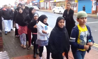 Θλιβερές εικόνες… Μέσης Ανατολής στην καρδιά της Βρετανίας (βίντεο)
