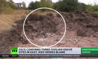 Σοκάρουν οι ομαδικοί τάφοι στην ανατολική Ουκρανία