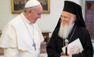 Σημαντική επίσκεψη του Πάπα στον Οικουμενικό Πατριάρχη