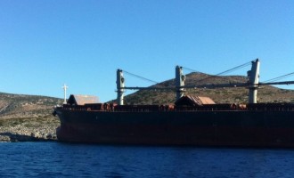 Αστυπάλαια: Τουρκικό πλοίο βγήκε στη στεριά