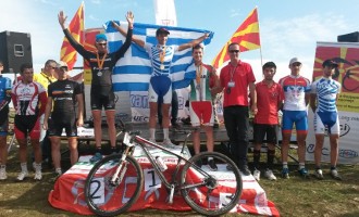 Δύο χρυσά πήρε η ελληνική ποδηλασία στα Σκόπια