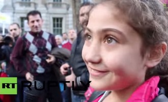 10χρονη “Αμαζόνα” διαδηλώνει με τους Κούρδους κατά του ISIS ( βίντεο)