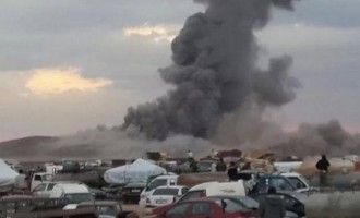 Κόλαση φωτιάς πάνω στο Ισλαμικό Κράτος – Δείτε φωτογραφίες