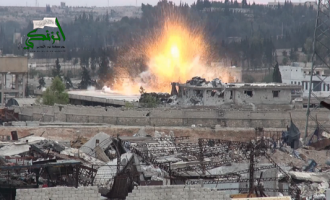 Ισλαμικό Κράτος: Τζιχαντιστές βομβαρδίζουν βάση στο Χαλέπι (βίντεο)