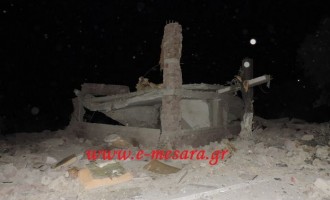 Κρήτη: Ανατίναξαν σπίτι – Σοκαρισμένοι οι κάτοικοι (φωτογραφίες)